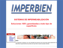 Tablet Screenshot of imperbien.com